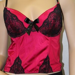 NWOT Gillian & O'Malley Stain & Lace Corset